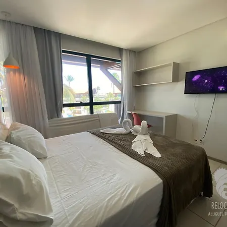 Marulhos Resort - Excelente Flat (até 6 pessoas) - Muro Alto-3